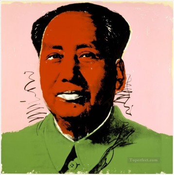 Mao Zedong 8 POP Artists Oil Paintings